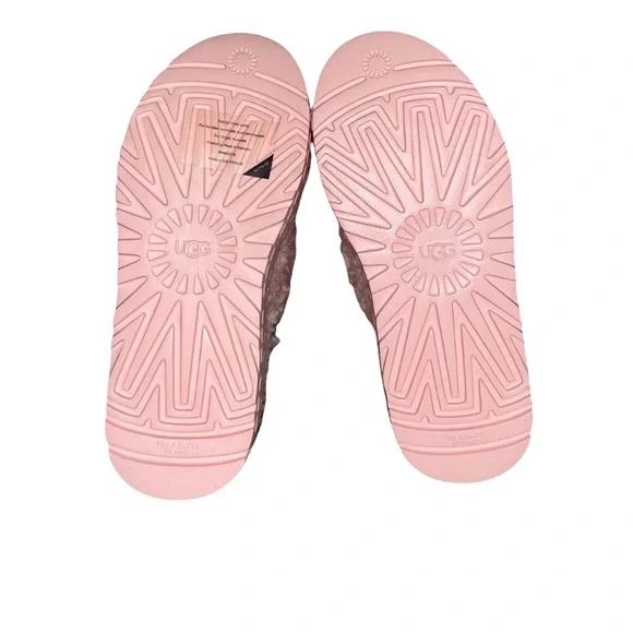 Pink UGG FUFITA fur sandals - Picture 6 of 6